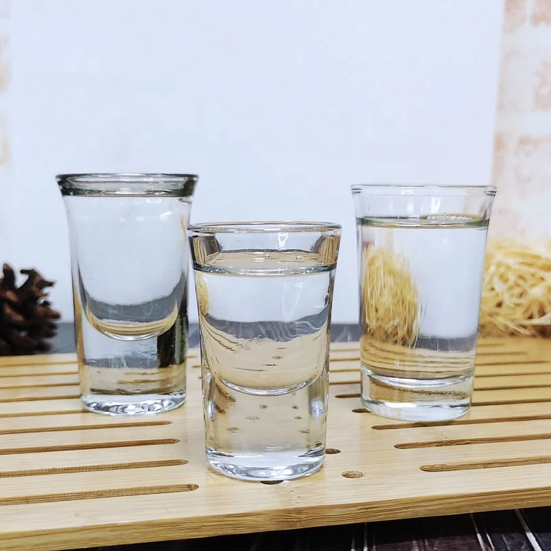 Factory hot sale 1.4 Ounce Heavy Base Shot Glass Set Soda Lime Tequlia Shot Glass