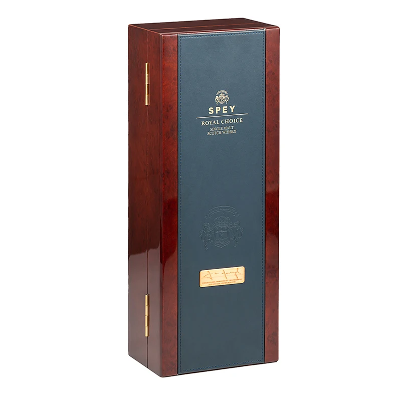 Оптовая продажа, индивидуальная Роскошная подарочная упаковочная коробка для бутылок красного вина