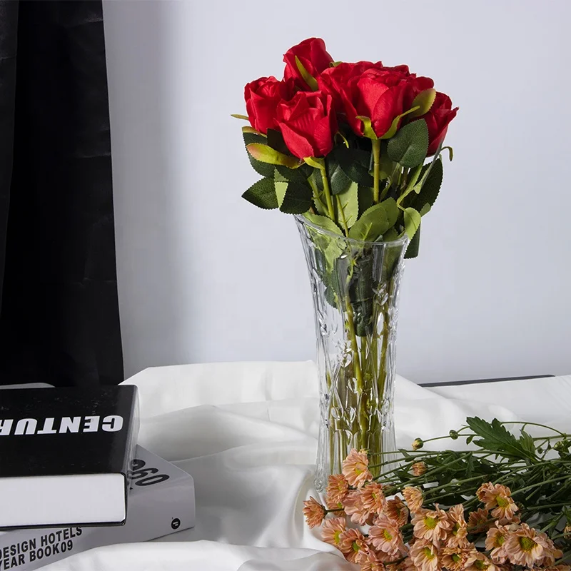 Хит продаж, домашние украшения, популярные товары, стеклянная ваза с кристаллами на заказ