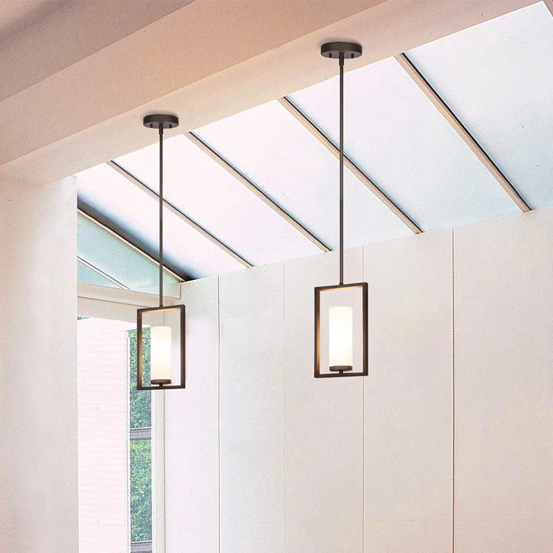 Modern Wall Sconce 1 Light Dark Bronze Bathroom Kitchen Vanity Wall Light with Acrylic Shade Gu24 Socket