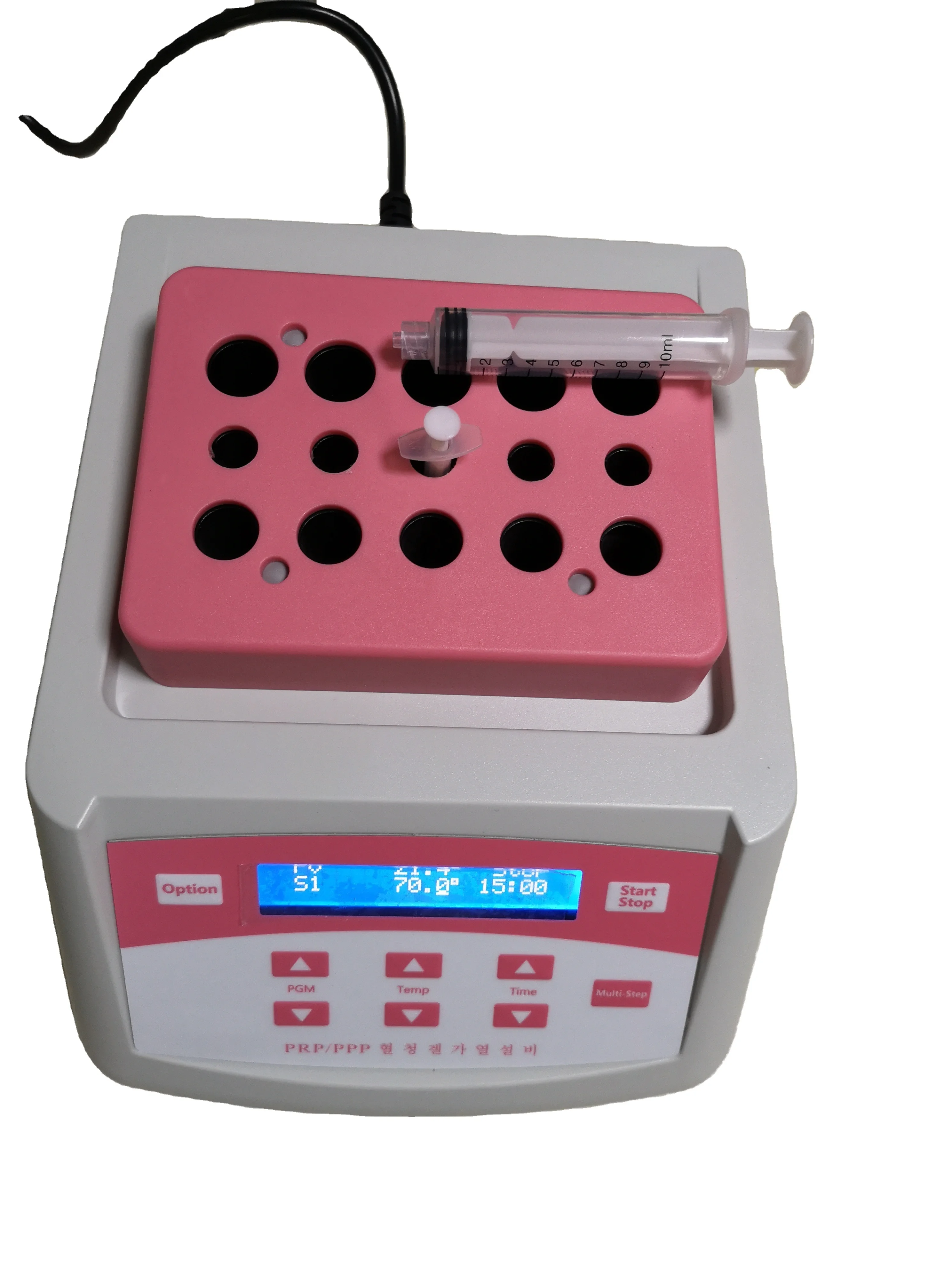 2021 New Advanced Pink gel maker for blood plasma gel bio filler