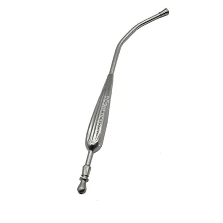 Medical Stainless Steel Yankauer Drainage Tube Urinary Suction Catheter