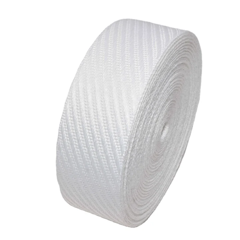 High quantity 40 mm home textile accessories trim knitting webbing jacquard ribbon tape woven twill mattress tapes