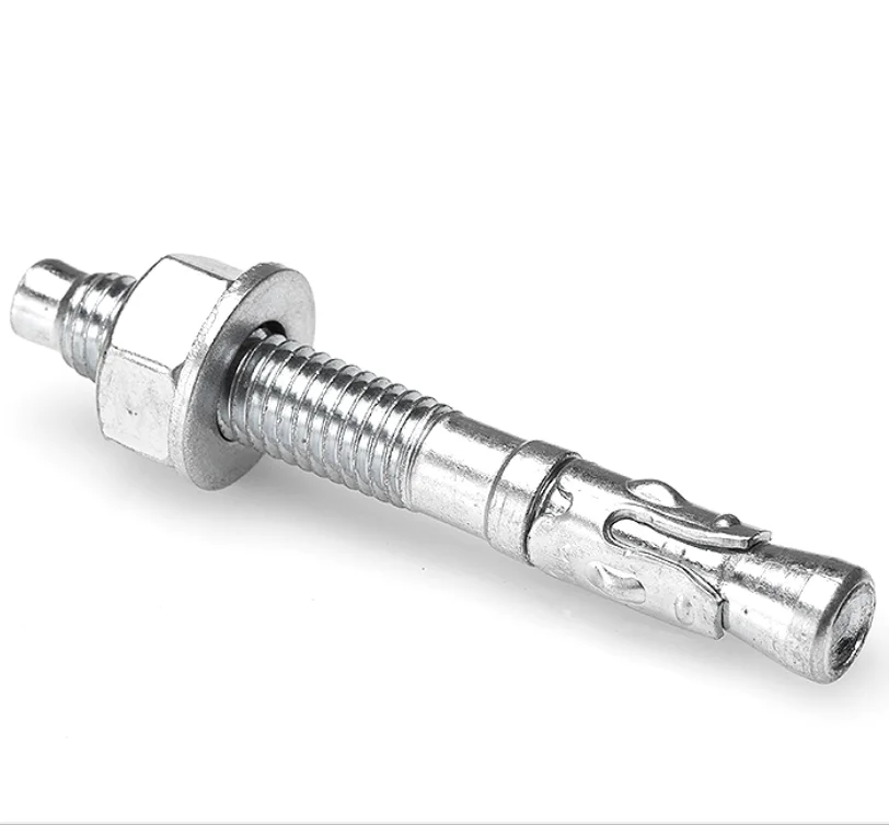 
3/8 stainless wedge anchor wedge masonry sleeve expanding anchor bolts polished aluminum wedge type anchor 