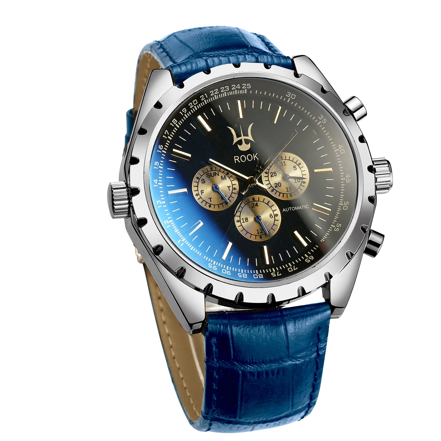 Chinese mechanical watches hollow transparent Men automatic antique mechanical skeleton watch