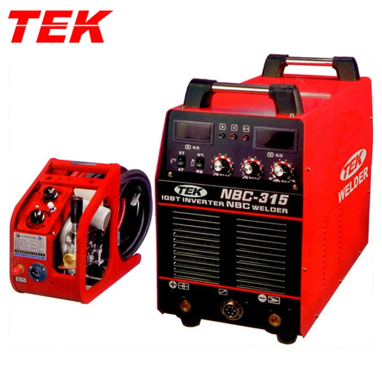 Discrete IGBT NBC315 MIG315 MAG315 FCAW315 GMAW315 Wire Feeder CO2 Protected DC Single IGBT Inverter Welding Machine OEM