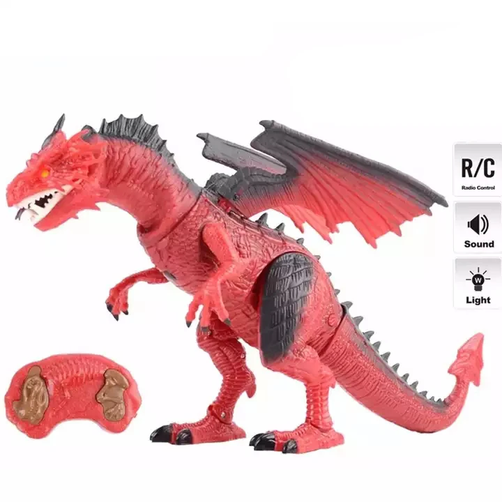 Top Sale Children Simulate Sound And Light Infrared RC Dinosaur Toy