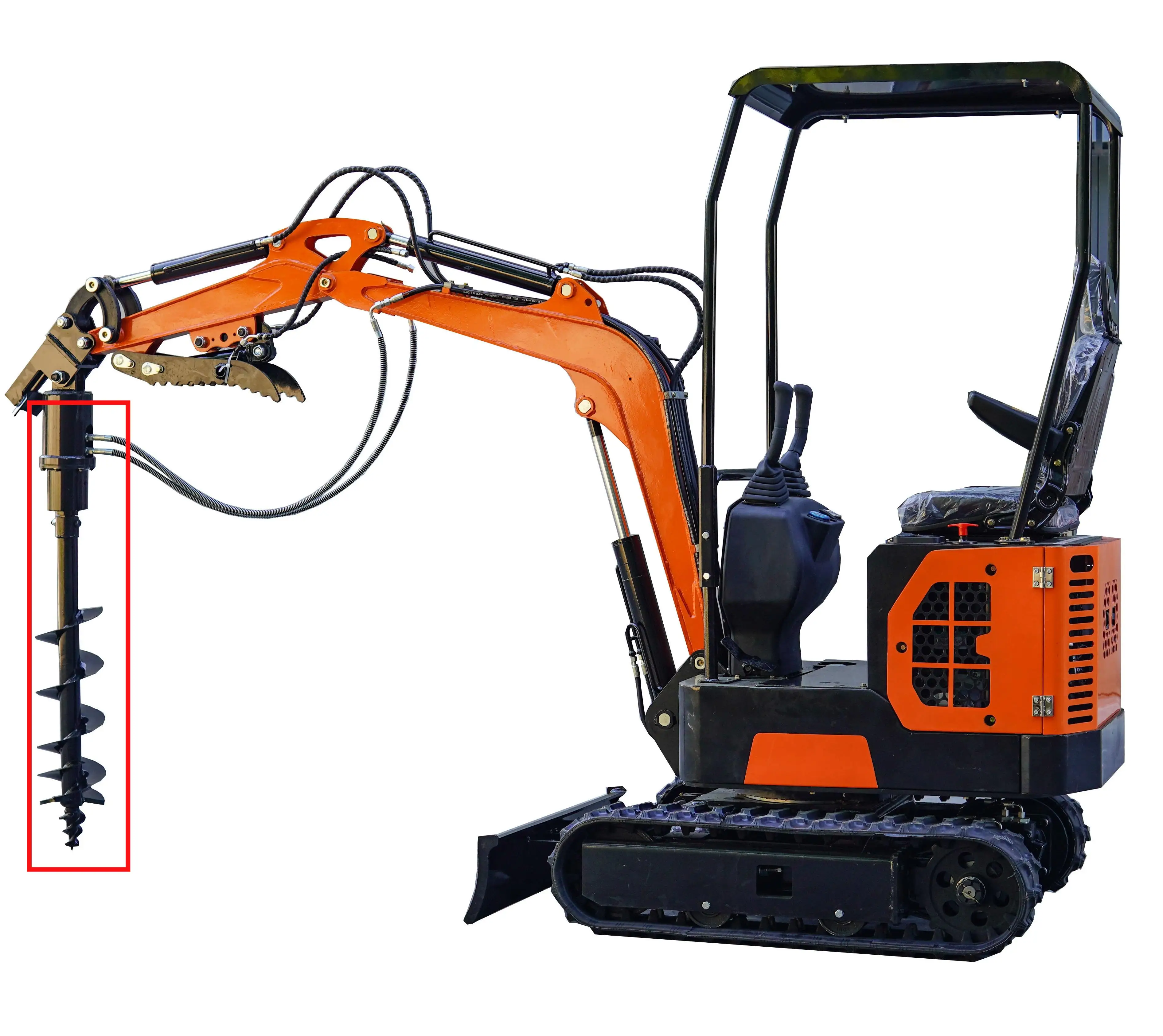 Multipurpose excavator auger Excavator front auger drill head Construction engineering auger