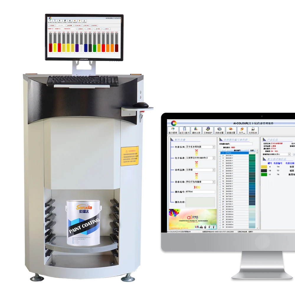 Automatic Computerized Paint Tinting Dispenser Equipment Paint Dispensing Machine