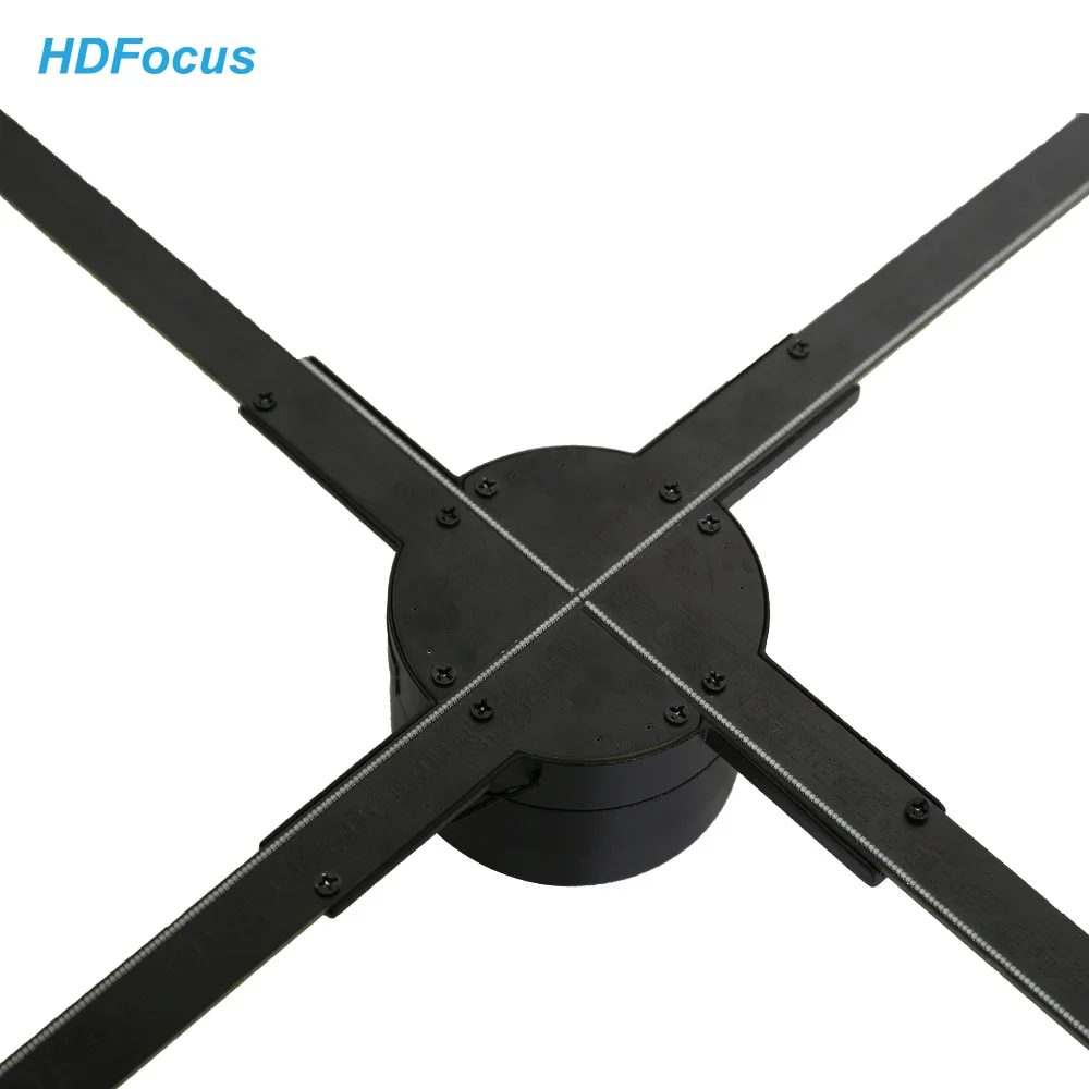 3D Led Halogram Fan 80Cm Hologram Projector For Outdoor Ventilador 3D Led Holograma Fan