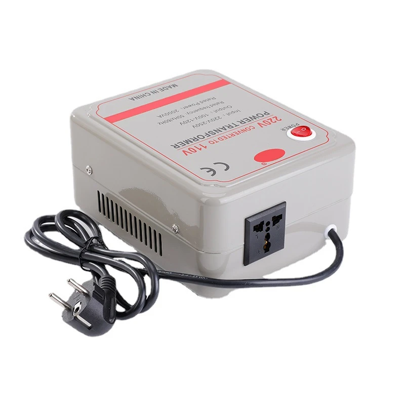 AC220V to AC110V Transformer-(2000W) Power Voltage Converter Transformer
