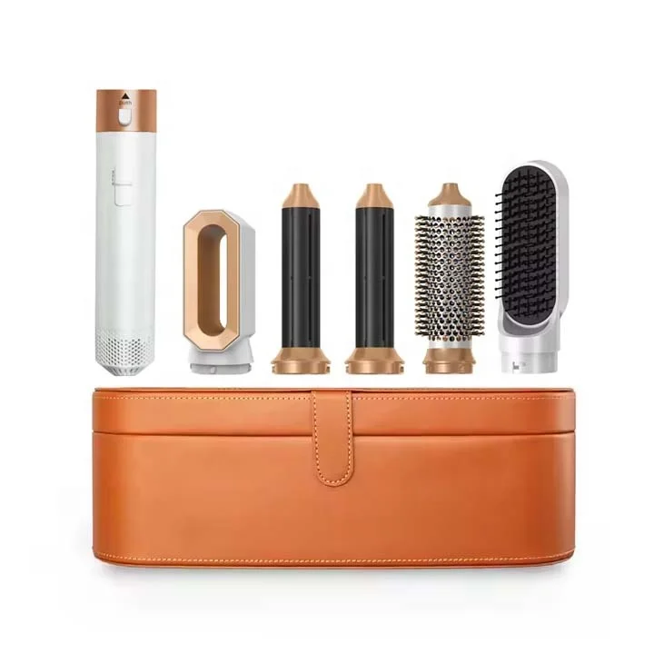 New 5 in 1 Hair Styler Hot Air Brush One Step Blow Drying Curler Straightener Hair Dryer Brush Multi Styler