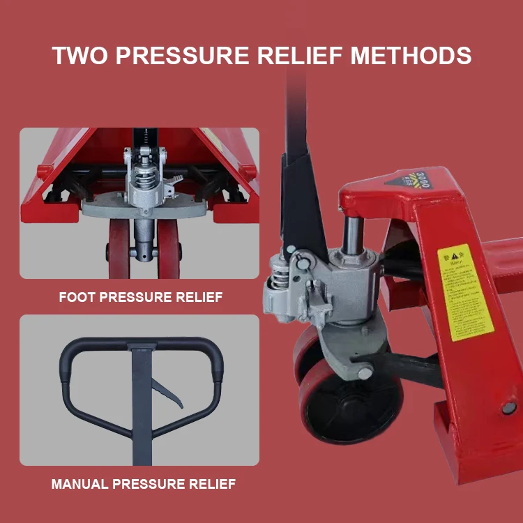 pallet truck with long service life, large bearing capacity and beautiful atmosphere