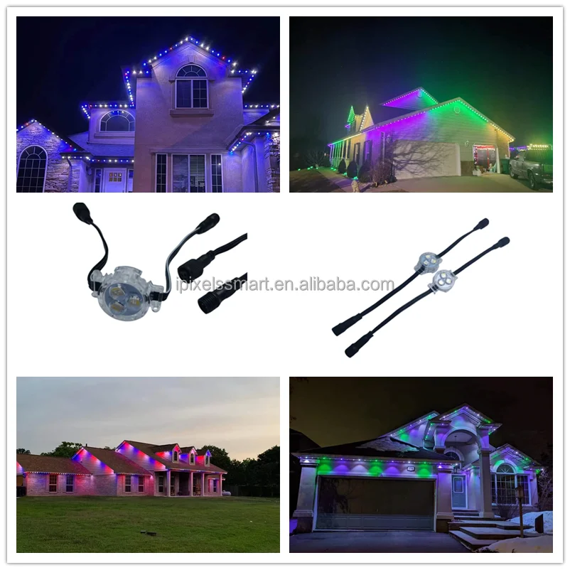 High Quality Ws2801 Rgb Led Module track light 30mm 5v 12v Outdoor Rgbww Pixel Led Point Light