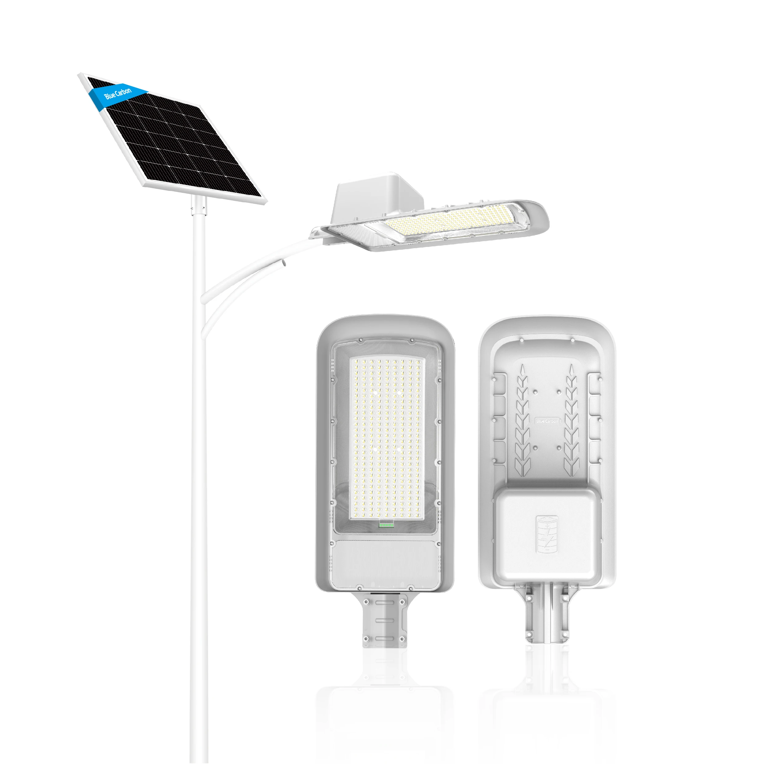 Blue Carbon 10 Years Warranty High Quality Solar Lamp 50W 70W 100W Solar Street Light