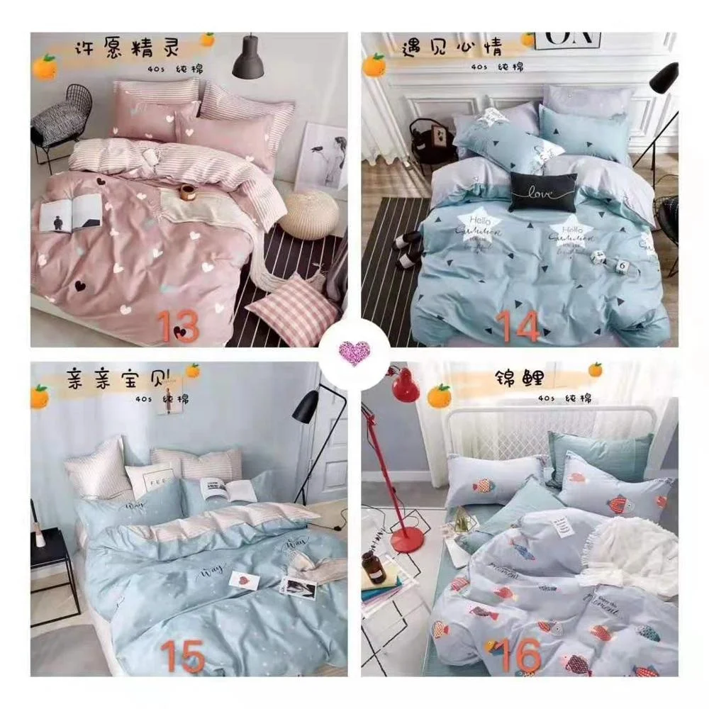 
100% polyester disperse printing bed sheet fabric 