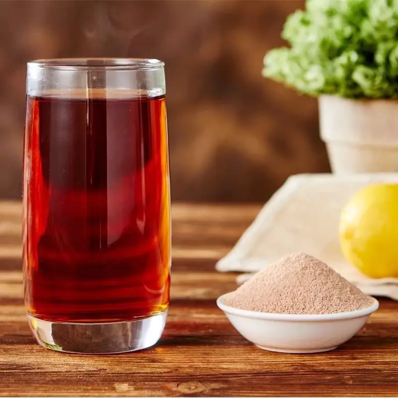 Lemon flavored black tea lemon black tea powder raw material cold drink dessert tea shop