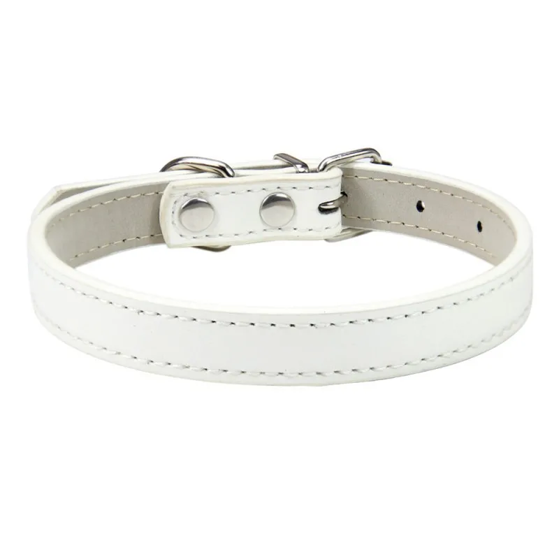 Pet collar  Small, medium and large dogs simple atmosphere adjustable breathable collar leash pet products
