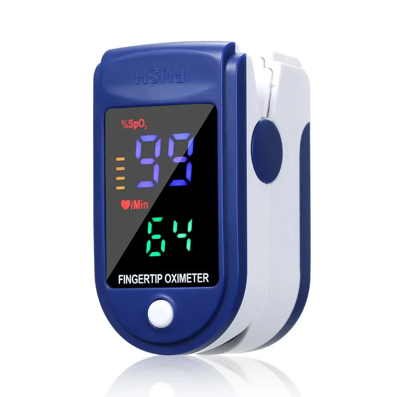 Oximeter Finger Clip Type Household Blood Oxygen Saturation Finger Pulse Heart Rate Detection Oximeter