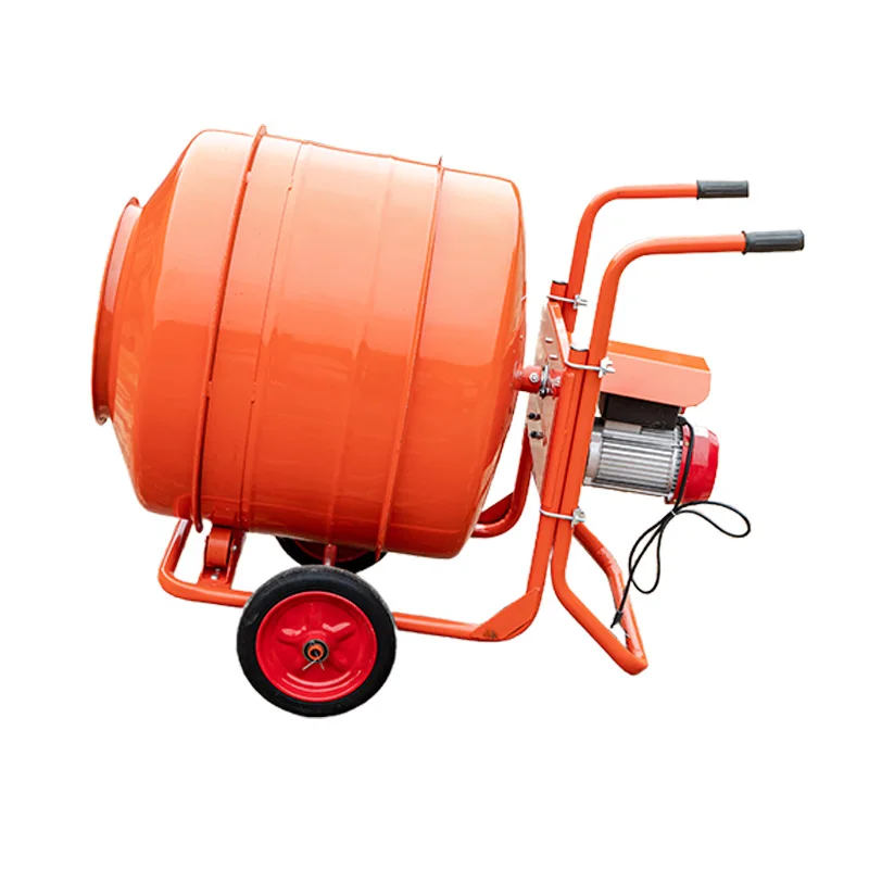 350L petrol concrete mixer small concrete mixers mini truck concrete mixer electric engine easy operate