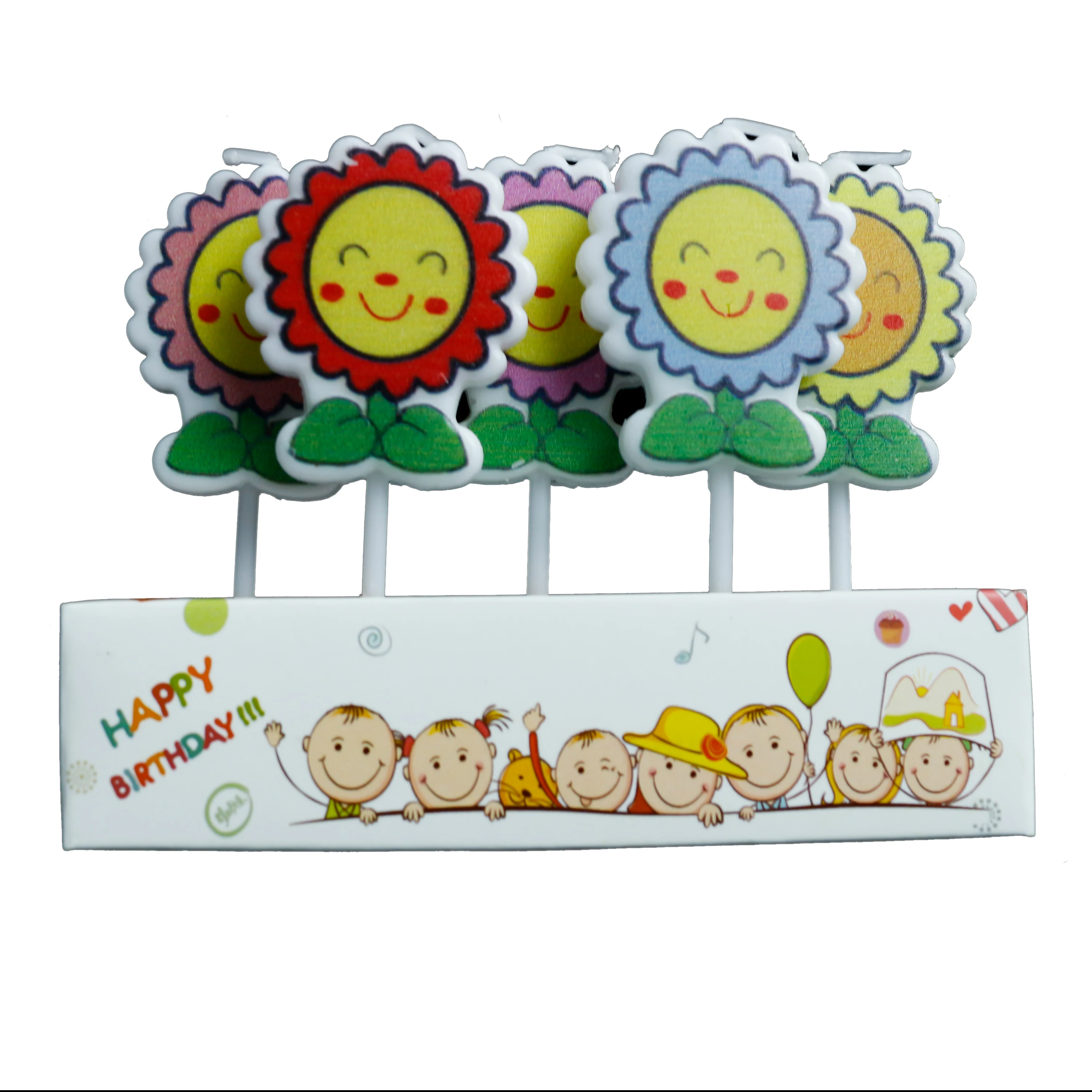 Manufacturers selling baby cartoon sunflower birthday candles