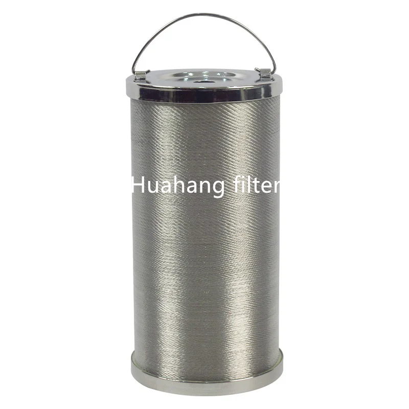 Line Gap Oil Filter Copper Wire Wound Stainless Steel Mesh Hydraulic Filter element for Industrial Return Oil Filtration
