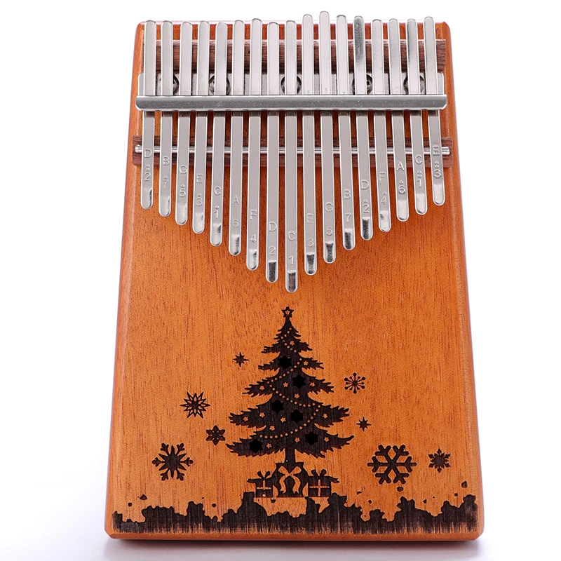 
Manufacturer Kalimba Price Musical Instrument Sale 17 Keys Calimba Thumb Piano Key 
