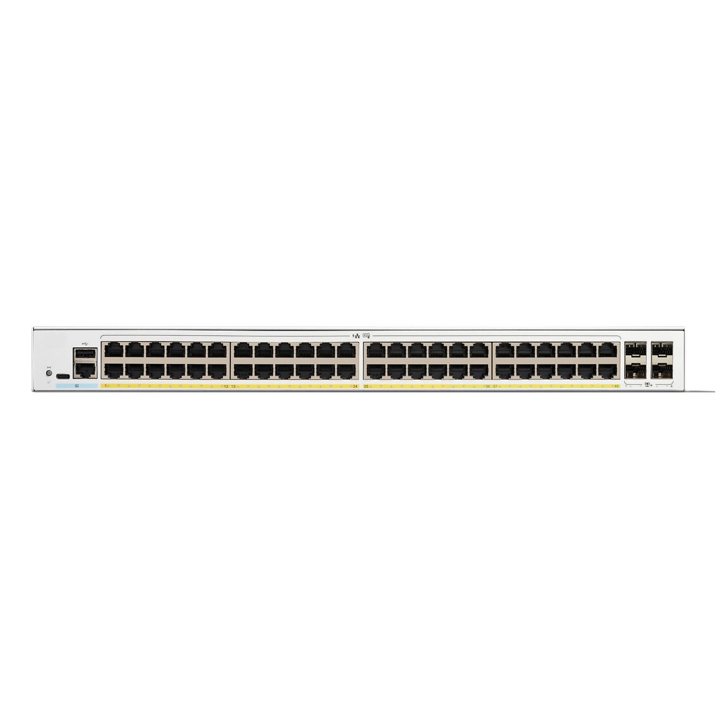 C1200-48T-4X заводской новый герметичный 48-портовый 4x10G SFP + гигабитный коммутатор Ethernet