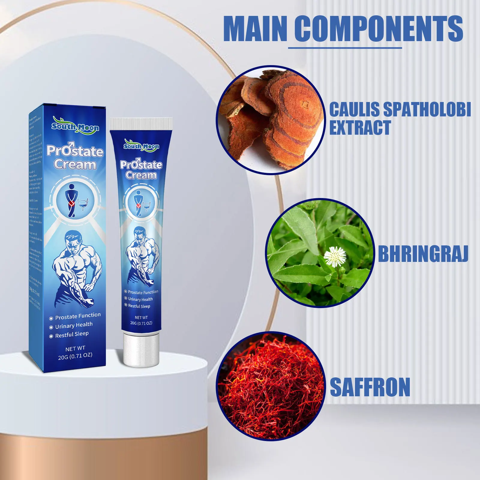 Male Prostate Treatment Urological Improve Kidney Function prostate Cream