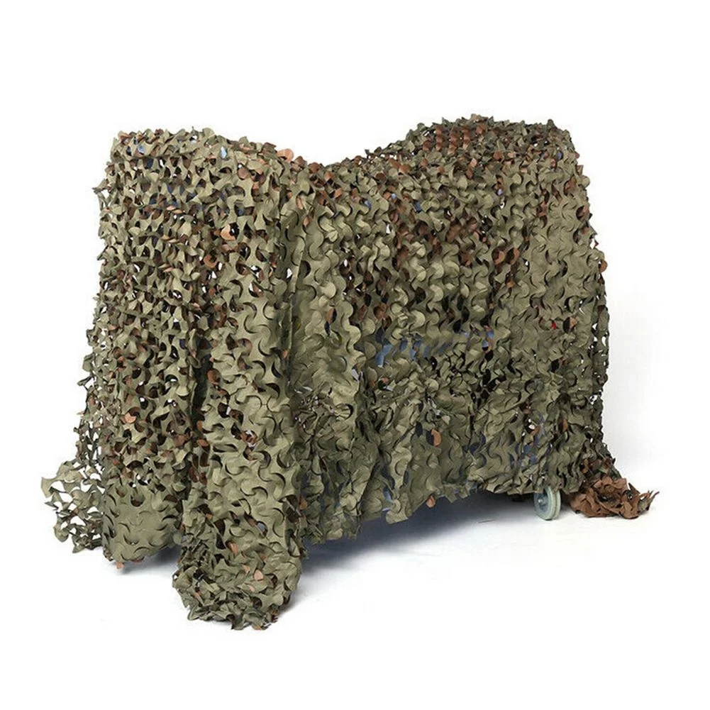 Camouflage Net 4X2.5/5X2.5/10X1.5M Wide Camouflage Camo Netting Bulk Roll Decoration Sun Shade Net