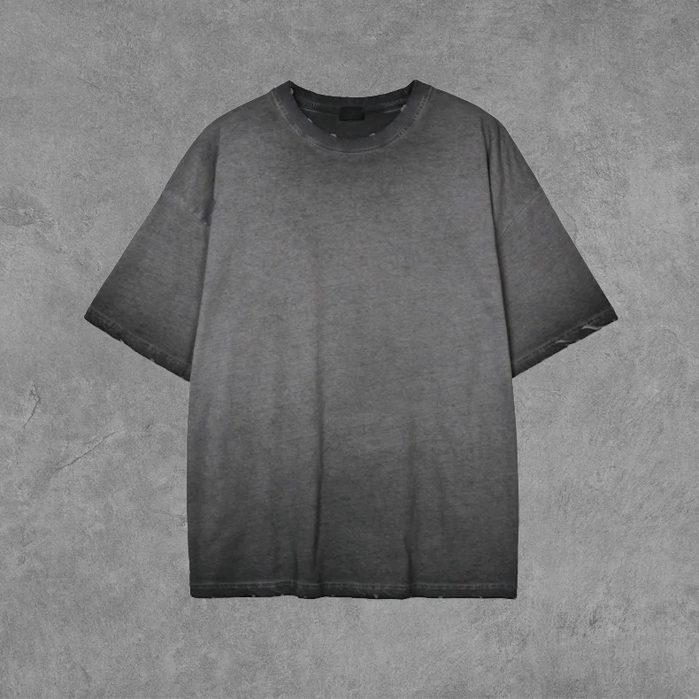 2022 summer high quality 100% cotton round neck half sleeve vintage unisex custom t-shirt