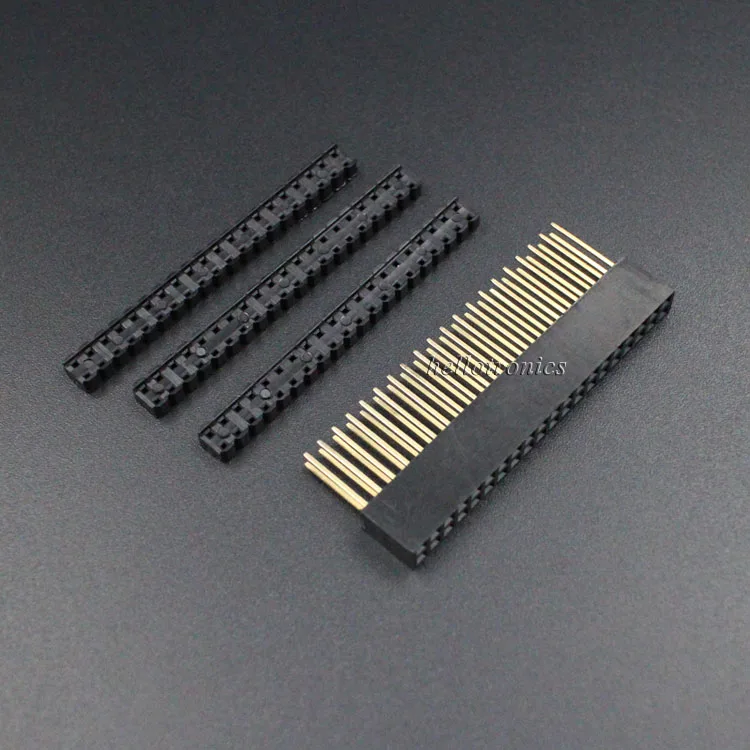 Stacking Header for Raspberry Pi A+ B+ Pi 2 - 2x20 Extra Tall Stackable Header 2 Spacers Female Header