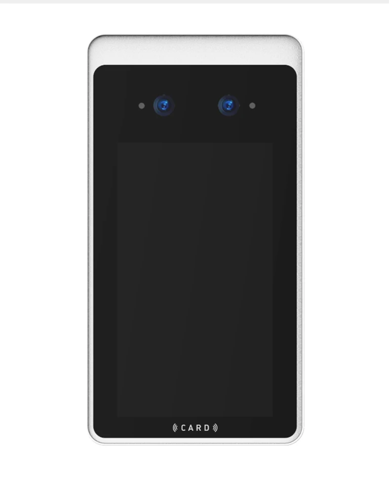 3D Face Recognition Camera 5 Inch Face Recognition Device Body Temperature Measurement Biometric Facial Scanner For Attendance