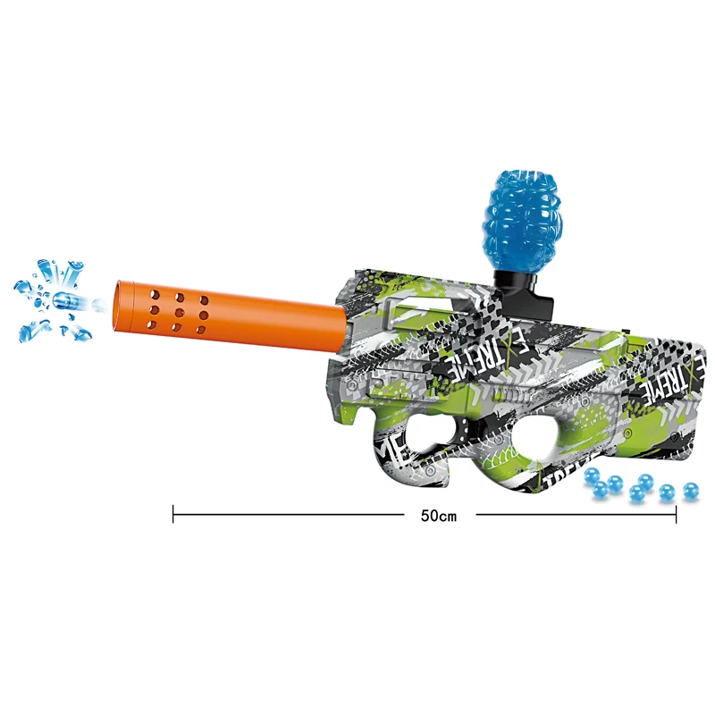 Electric Water Bullets Gel Splatter Ball Gun Blaster Guns Automatic Shooting Games Model Toy Gun