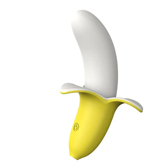 Female Masturbator Adult Erotic Fruit Banana Melon Rubber Penis Mini Love Bullet Sex Toy Tongue Vibrator Realistic Banana Dildo