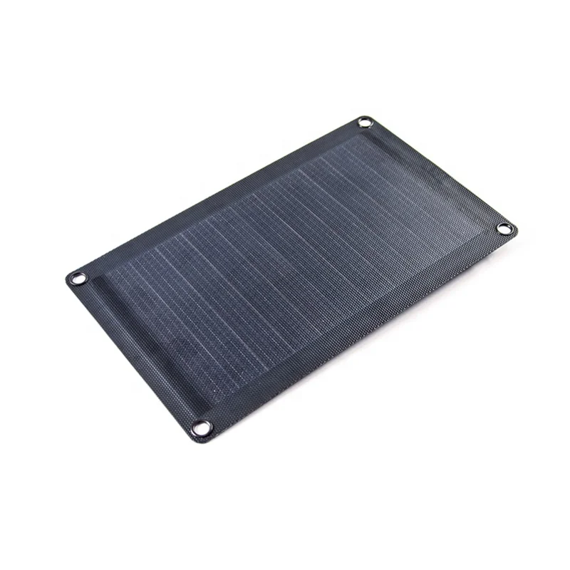 Waterproof cloth 10W usb output solar panel charger for mobile phone