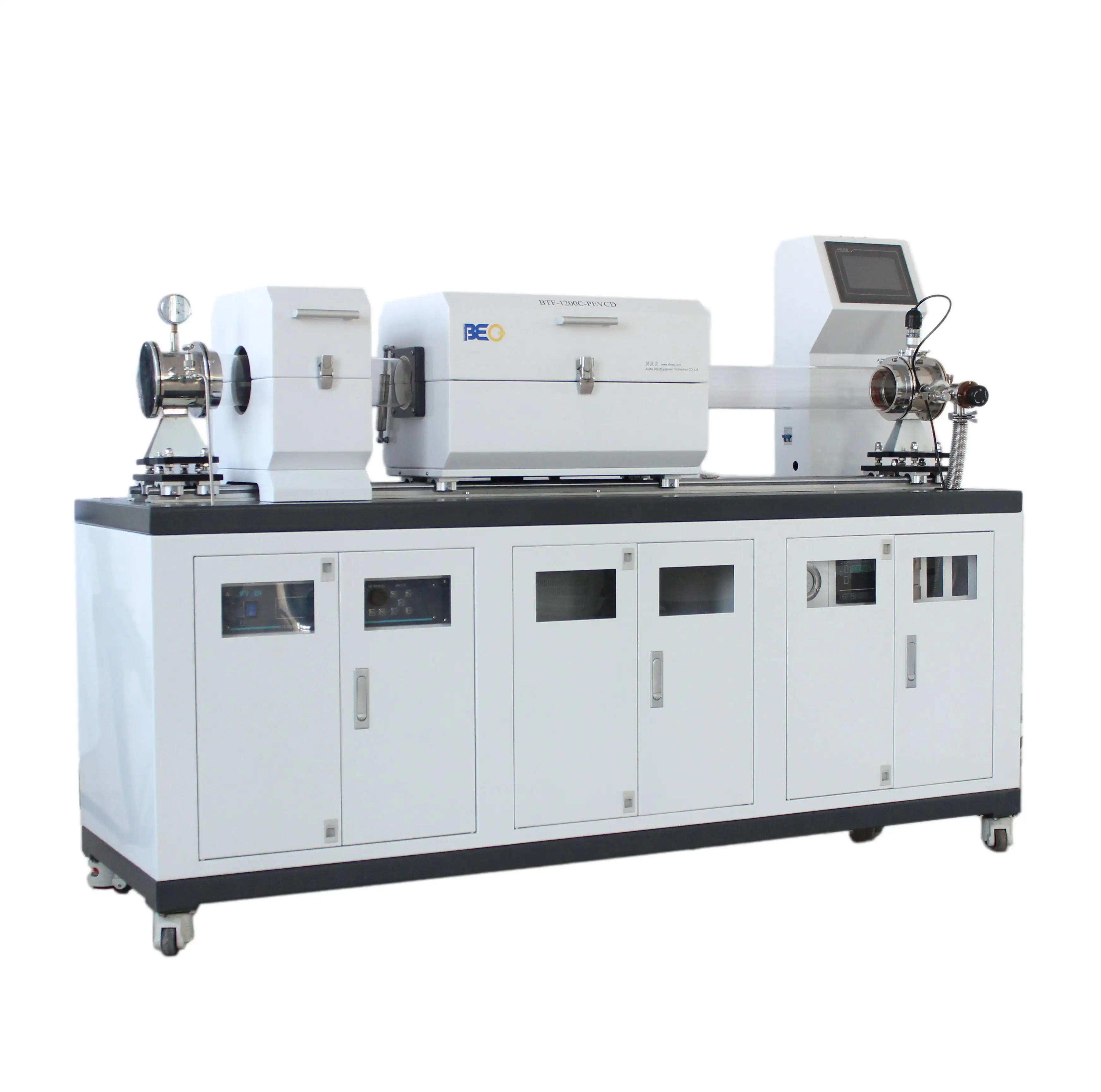 1200C Sliding Plasma Enhanced Chemical Vapor Deposition System(PECVD) for Graphene Production