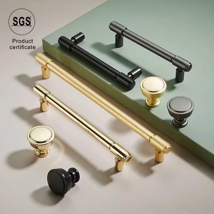 Hot Sale Home Decoration Furnitures Accessories Durable Zinc Alloy Wardrobe Cabinet Door Drawer Kitchen Cabinets Cabinet Handle