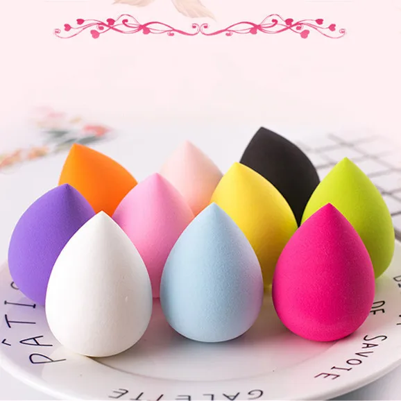Wholesale Bottle Gourd Beauty Egg Puff Latex Free Powder Foundation Blending Makeup Sponge