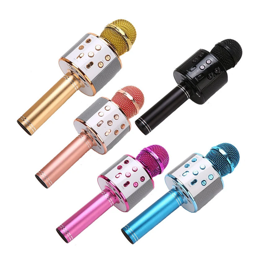 Mobile phone microphone wireless bluetooth microphone K song mobile phone microphone bluetooth speaker