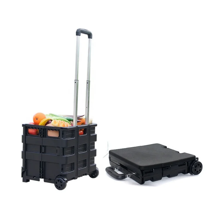 45 л Пластиковая Складная и складная корзина для покупок