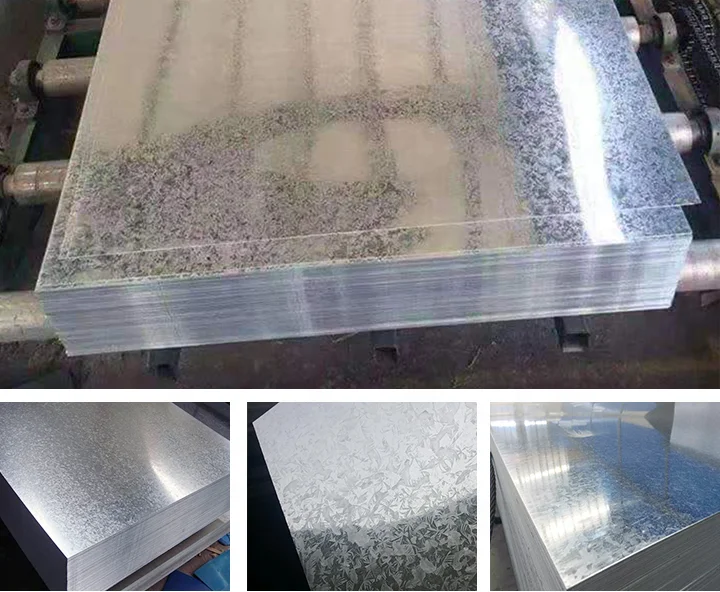 10 x 10  Zinc Coated Cold Rolled Metal Iron Steel Hot Dipped Galvanized Steel Sheet Plate