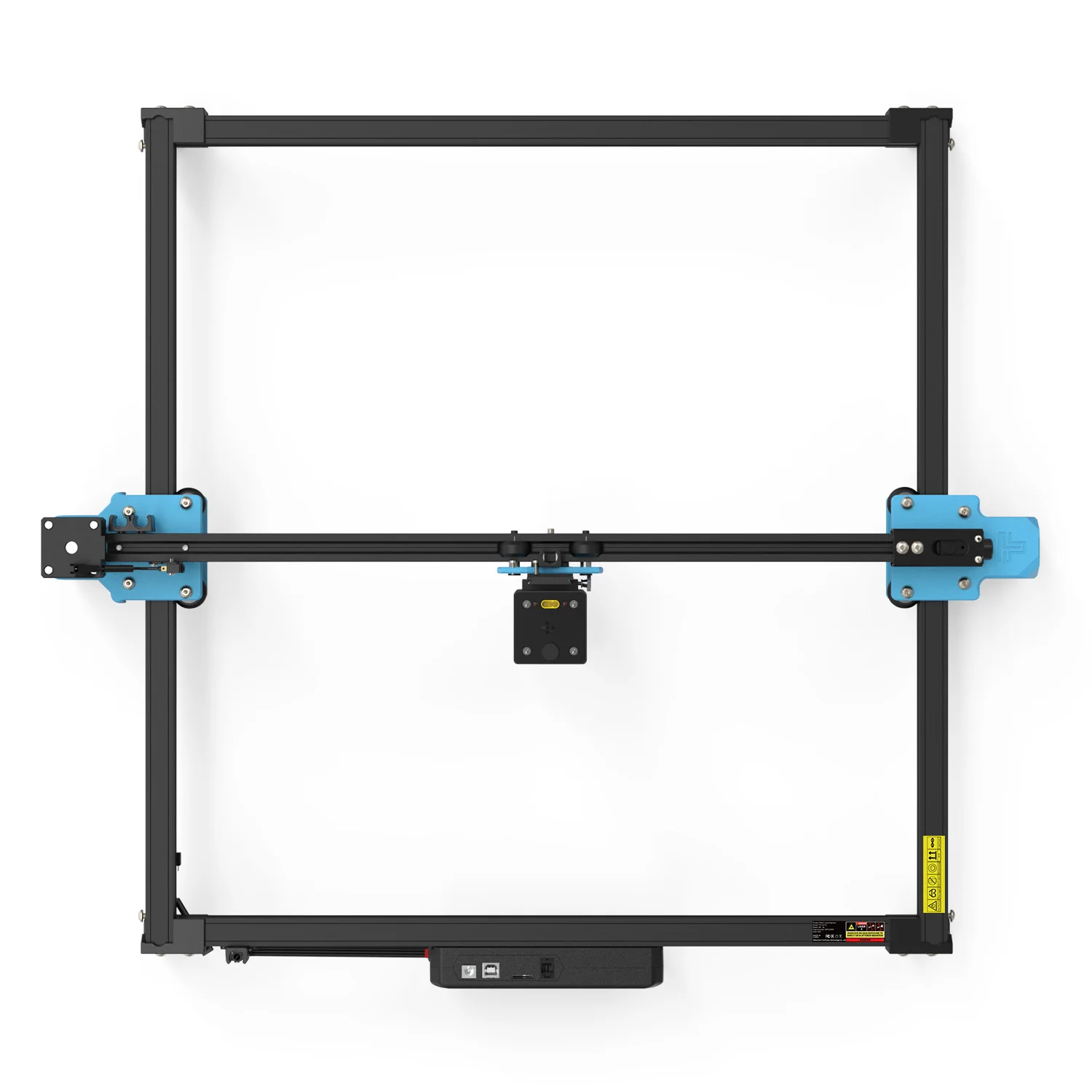 TWOTREES TTS 20W Commercial Air Assist 418*418mm Work Area 500mm/s laser engraving machine leather For Metal