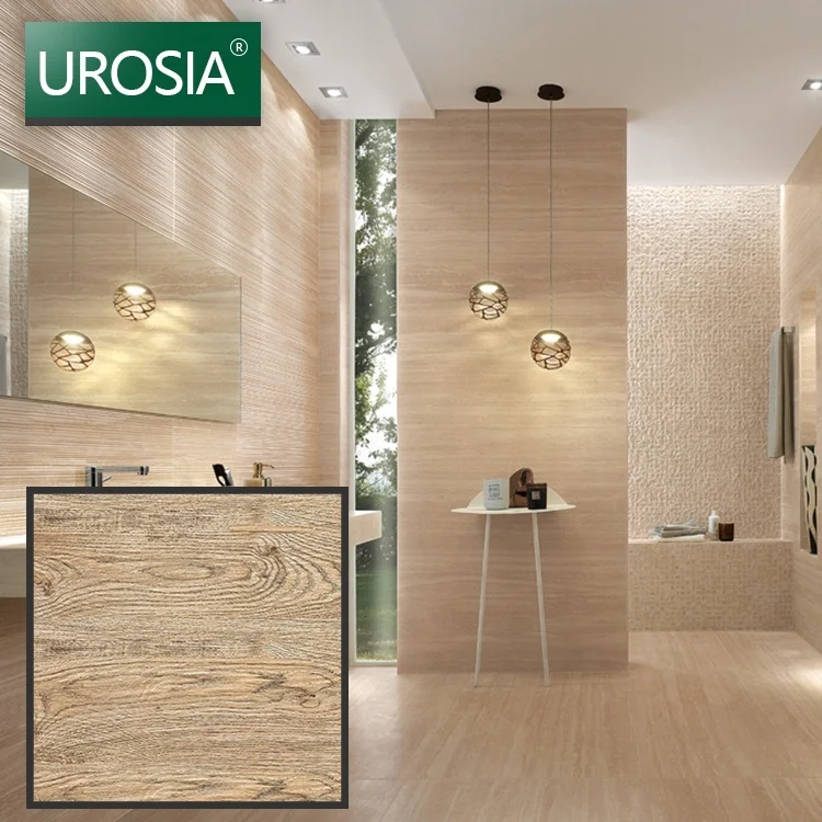 Foshan Wood Texture Waterproof Terrace Ceramic Tile Wooden Rustic Ceramic Floor Tile 60x60 Indoor and outdoor Tiles