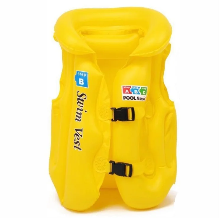 От 3 до 15 лет надувной портативный сохранить безопасные детские плавательный жилет