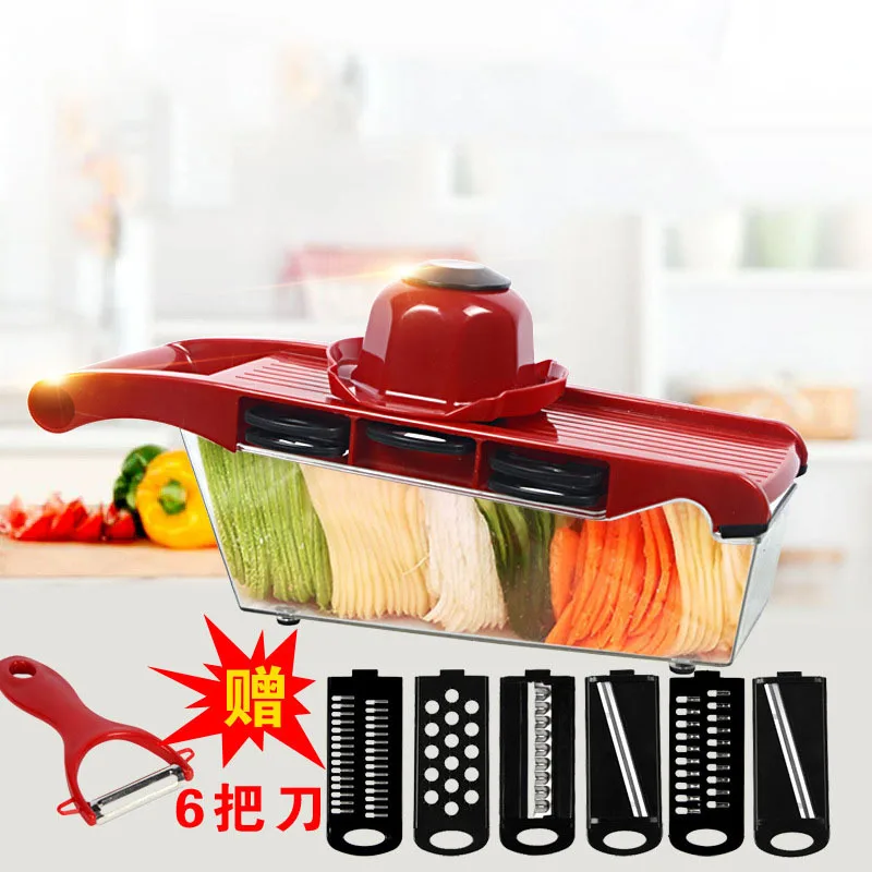 Пищевой измельчитель ручной кухонный комбайн овощерезка слайсер