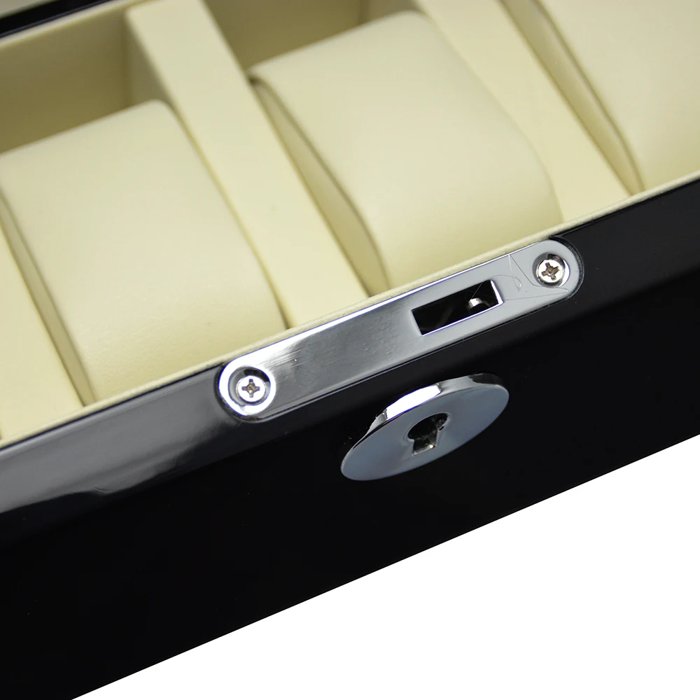 Goochy GC03-D31BW-A Automatic Rotation Wood luxury Watch Storage Display Case Box Watch Winder box with lid sensor