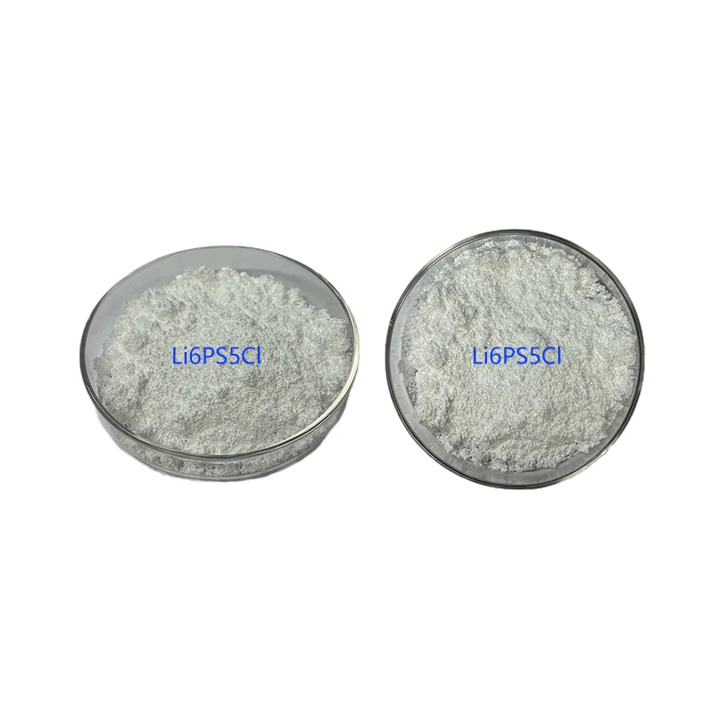 Литий-фосфорный хлорид серы LPSCl Li6PS5Cl твердотельный Электролитный порошок для литий-ионного аккумулятора