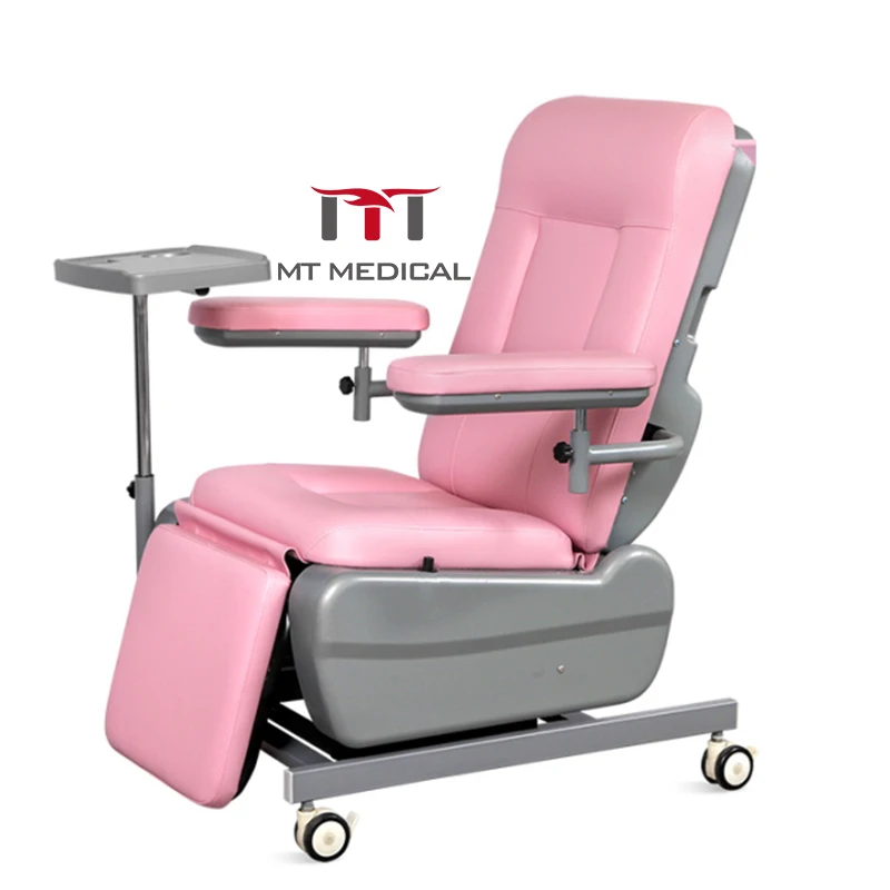 Medical Patient Blood Collection Donation Chair Manual Hospital Blood Donation Chair Patient Blood Dialysis Chair