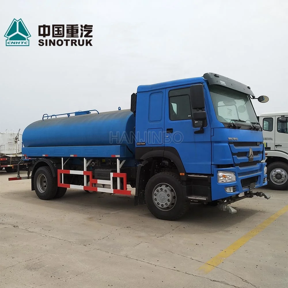  Грузовики с резервуаром для воды на продажу грузовик sino 371 Подержанный водяной боусер насосом и